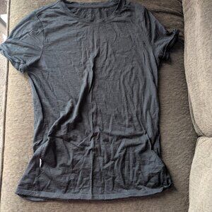 Black Icebreakers Merino Wool Tshirt - Womens Size M